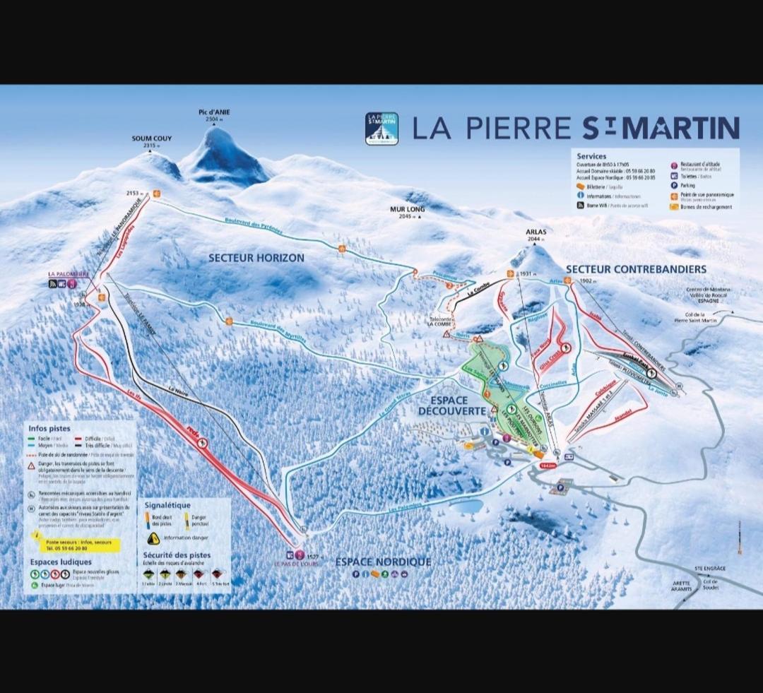 Apartamento Aunamendi Pyrenees La Pierre Saint-Martin Extérieur photo